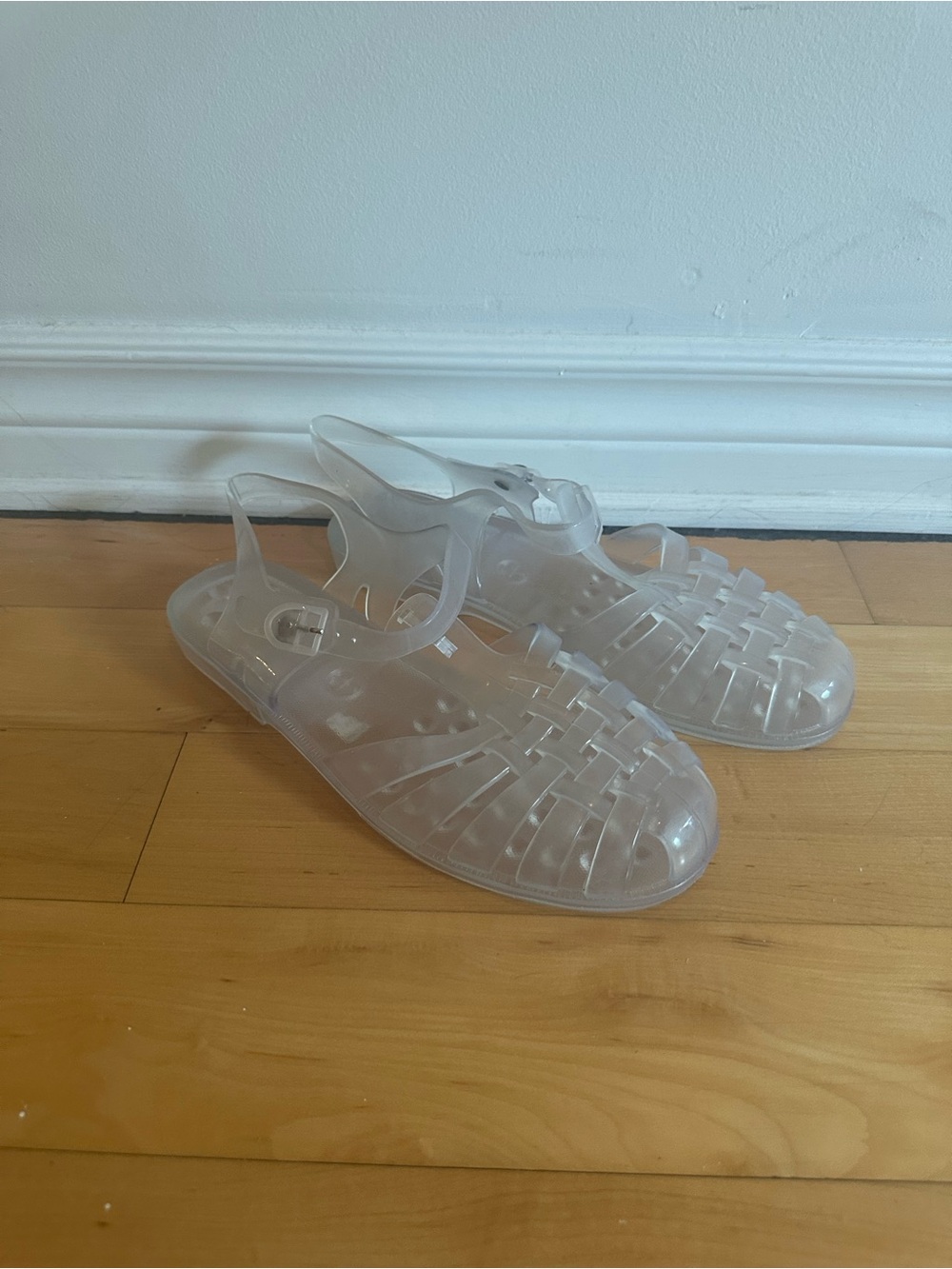Call It Spring Clear Jelly Sandals